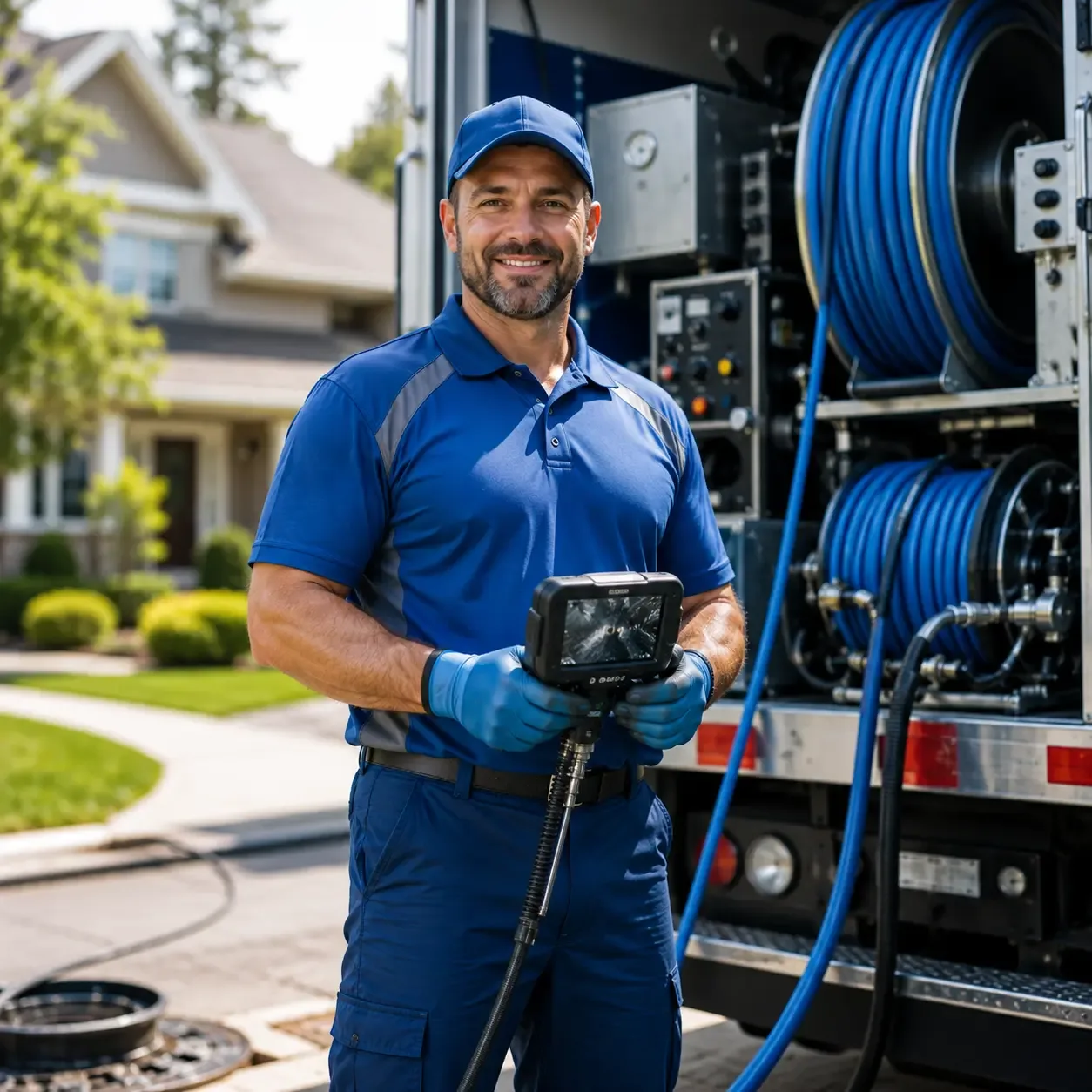 Local outdoor drain cleaning specialists in Yorkville, OH